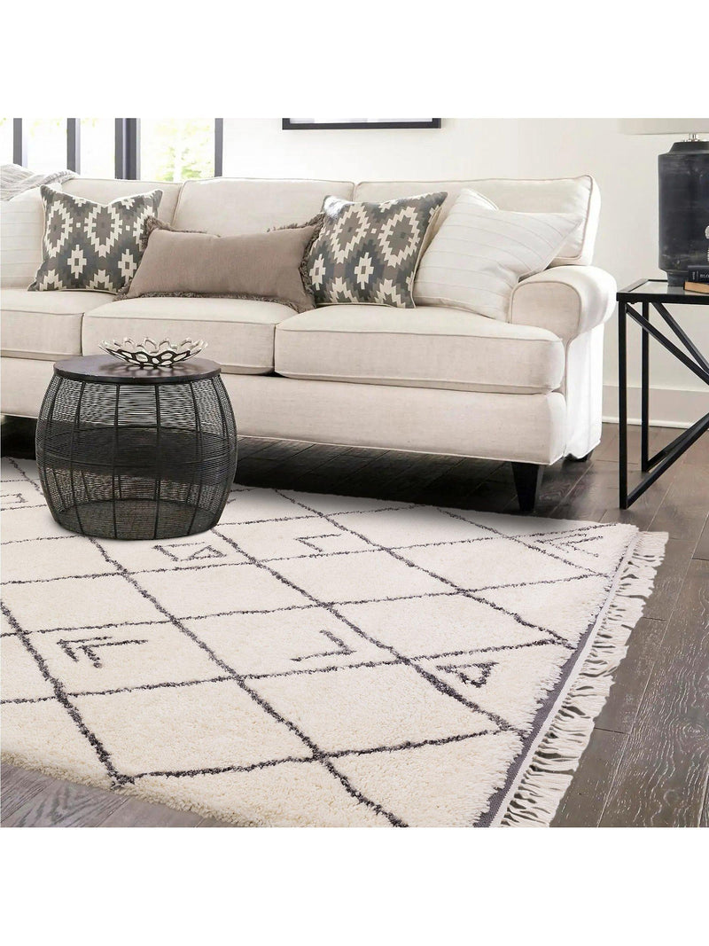 John Lewis Berber style rug grey 200x300cm (British brand)