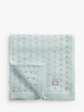 The Little Tailor Cotton Pointelle Baby Blanket