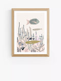EAST END PRINTS Ani Vidotto Life Under the Sea Framed Print 30x40cm