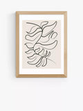 EAST END PRINTS Flower Love Child 'Sprung' Framed Print 25x30cm