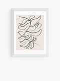 EAST END PRINTS Flower Love Child 'Sprung' Framed Print 25x30cm
