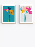 EAST END PRINTS Garima Dhawan Lily framed print set 60x80cm (British brand)
