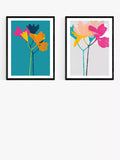 EAST END PRINTS Garima Dhawan 'Lily' Framed Print, Set of 2, 60x80cm