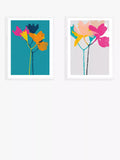EAST END PRINTS Garima Dhawan 'Lily' Framed Print, Set of 2, 60x80cm