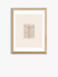 EAST END PRINTS Flower Love Child Organics Framed Print 60x80cm