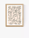 East End Prints Sundry Society framed print (British brand)