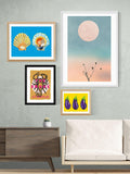 EAST END PRINTS framed print Scorpio the Brave 25x30cm, imported from the UK