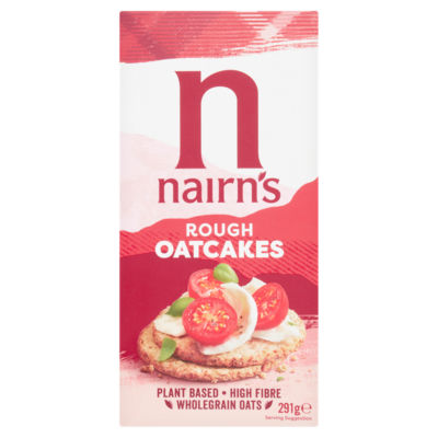 ASDA Nairn's Rough Oatcakes Wholegrain Oatcakes 291g- Buy online at McGrocer
