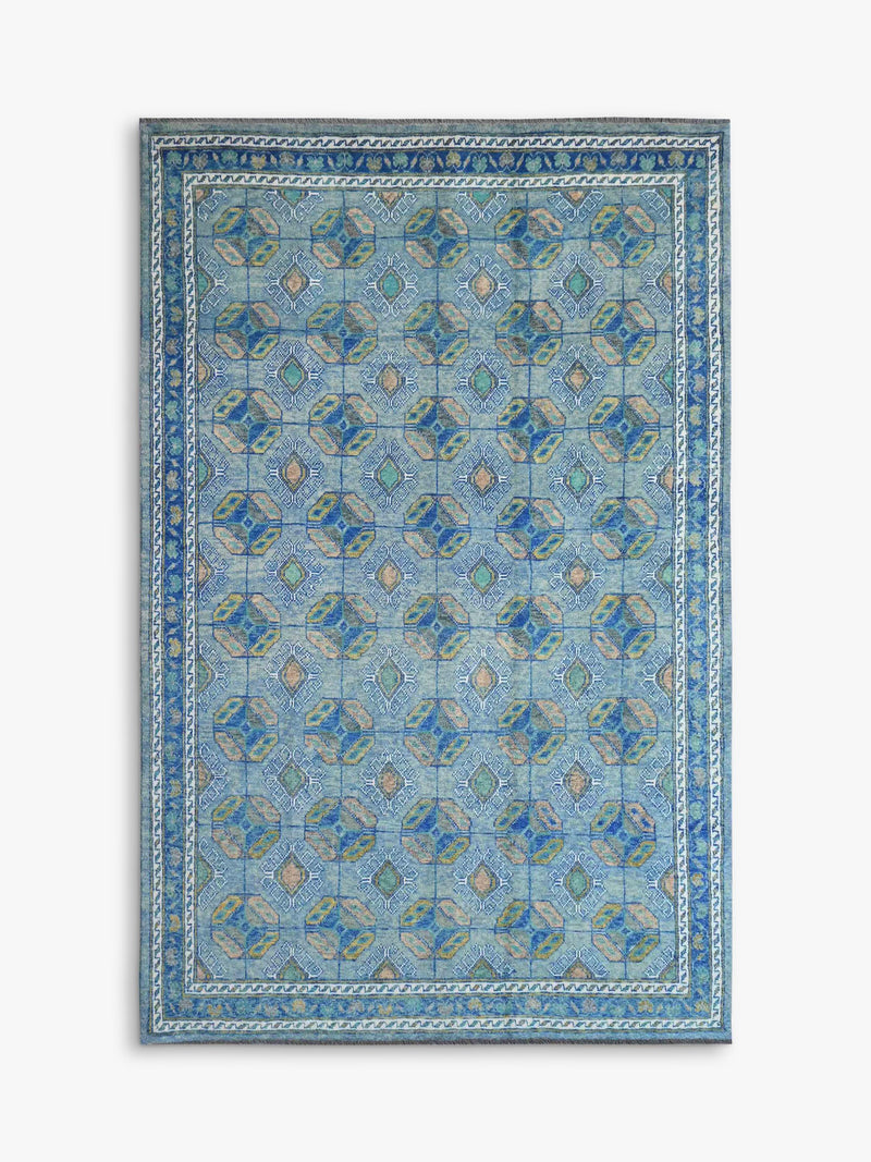 Gooch Luxury hand knotted Afghan Ersari rug 300x200cm - British product