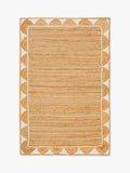 John Lewis hand loomed scalloped jute rug 240x70cm - British product