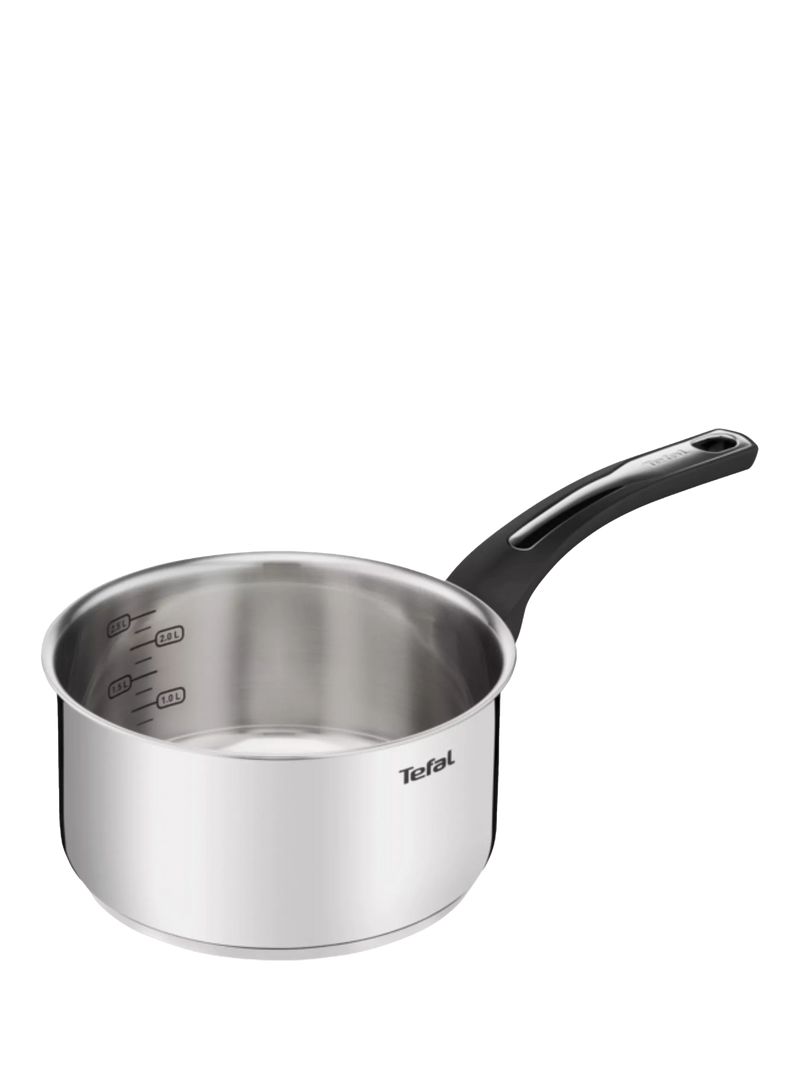 Tefal Emotion stainless steel saucepan (British brand)