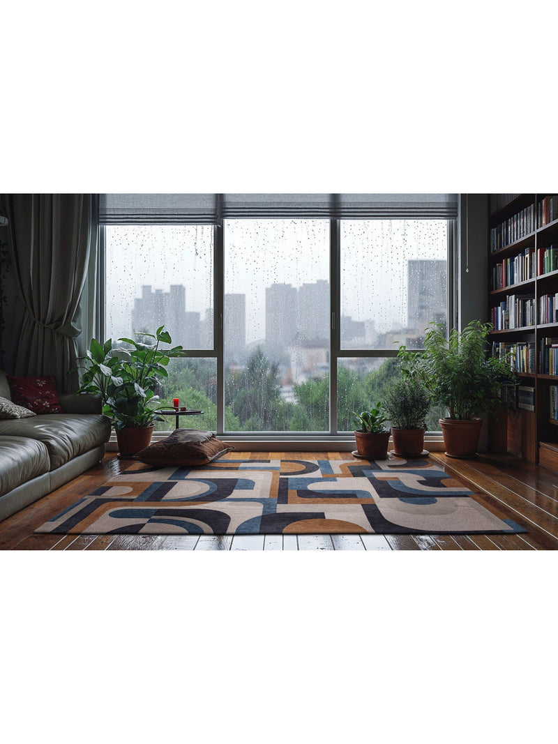 Louis De Poortere Module Rug 200x140cm, imported from the UK