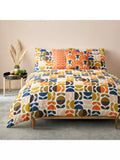 Orla Kiely Patchwork double duvet cover set, imported from the UK