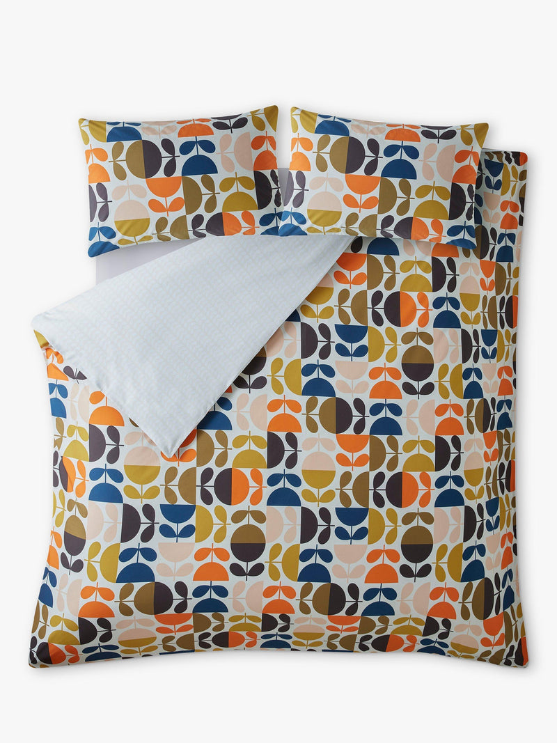 Orla Kiely Patchwork double duvet cover set, imported from the UK