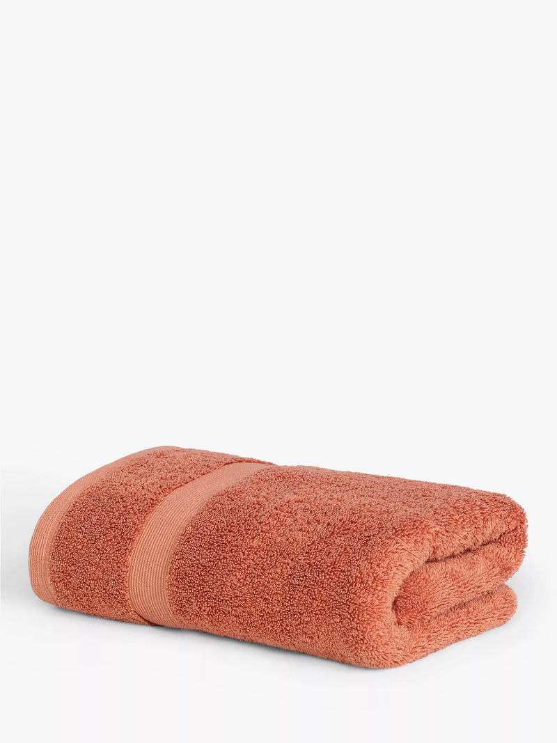 John Lewis Egyptian Cotton Face Cloth (Set of 2), Raw Sienna