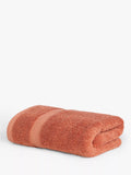 John Lewis Egyptian Cotton Face Cloth (Set of 2), Raw Sienna