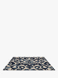 Sanderson Kasuri blue indoor outdoor rug - British product