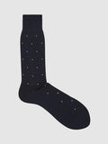 Reiss ankle socks polka dot cotton blend, UK version
