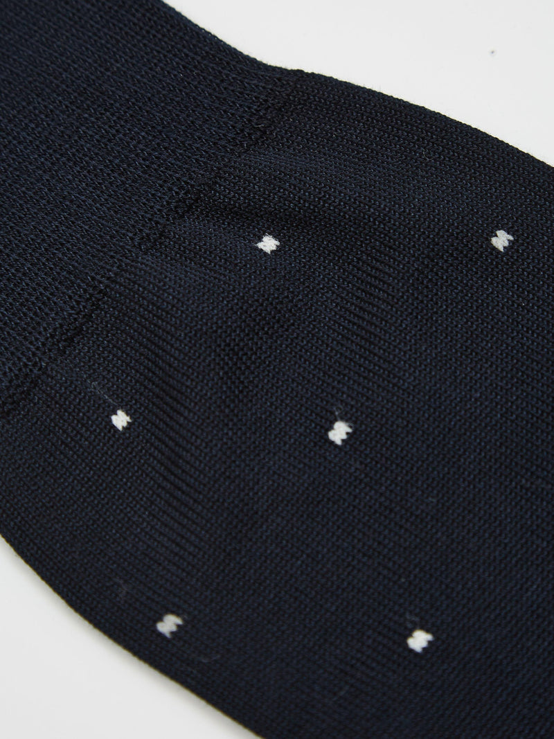Reiss ankle socks polka dot cotton blend, UK version
