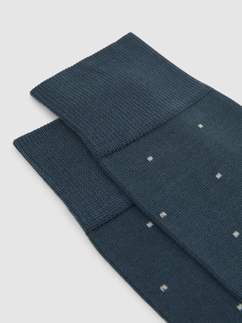 Reiss Mario polka dot ankle socks, UK version