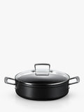 Le Creuset toughened non-stick sauteuse pan with glass lid, UK version