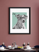 John Lewis Treat Republic Personalised Sketched Pet Framed Print- Buy online at McGrocer