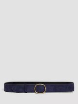 John Lewis Gerard Darel Paloma Round Buckle Suede Belt- Buy online at McGrocer