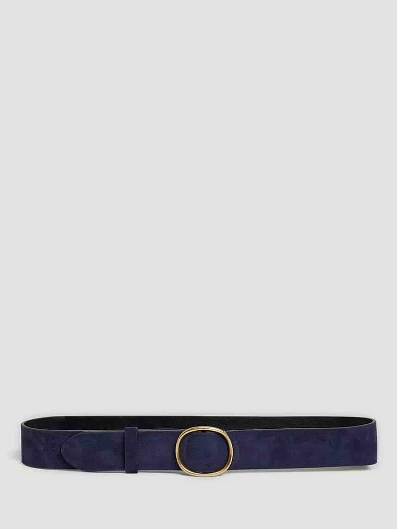 Ceinture en daim à boucle ronde Paloma Gerard Darel - Produit britannique