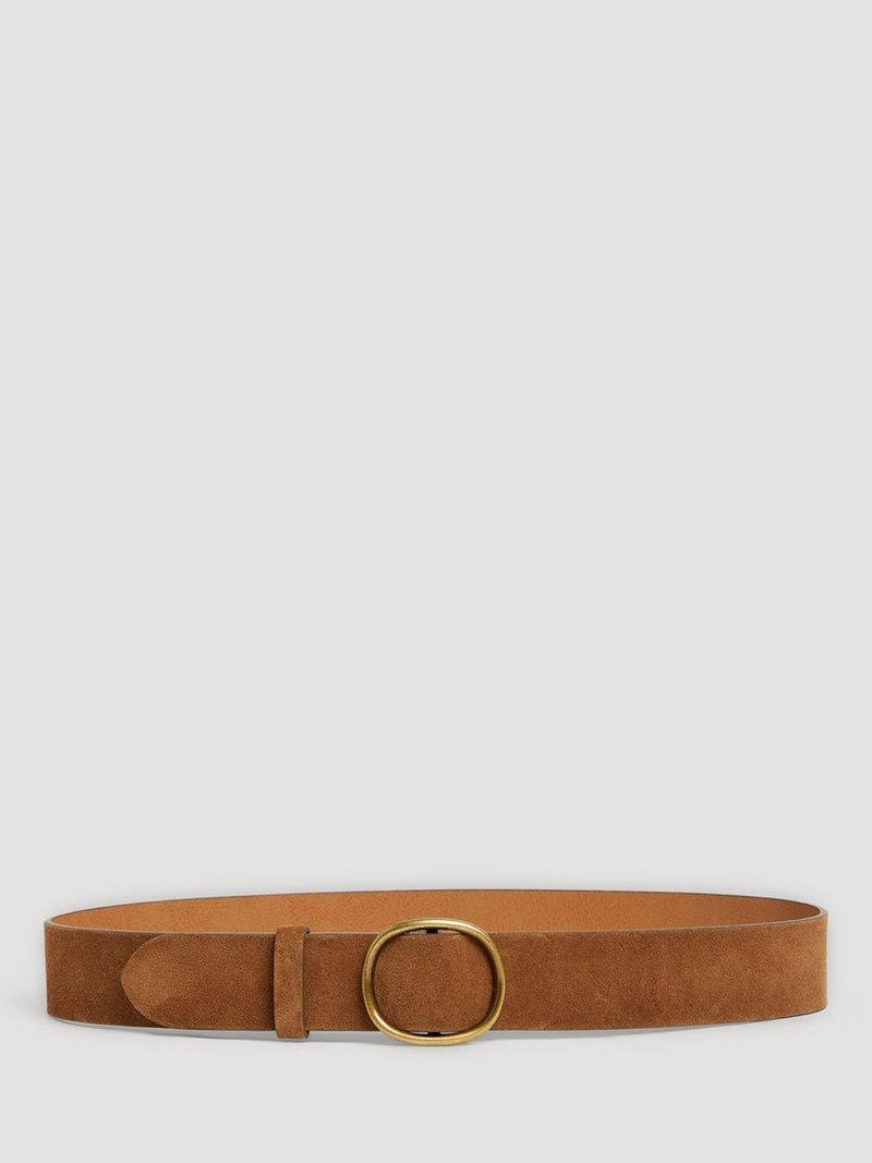 Ceinture en daim à boucle ronde Paloma Gerard Darel - Produit britannique
