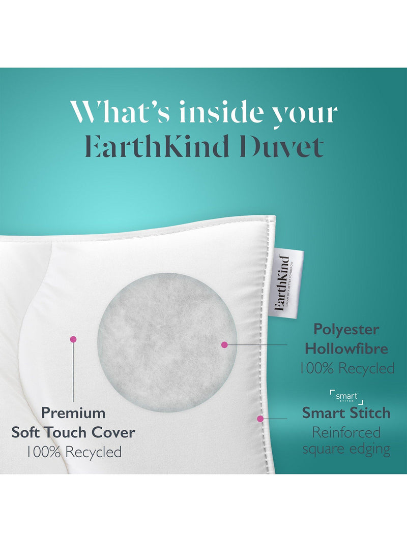 EarthKind recycled synthetic duvet single - British product