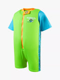 Speedo baby penguin floatsuit azure blue fluro, imported from the UK
