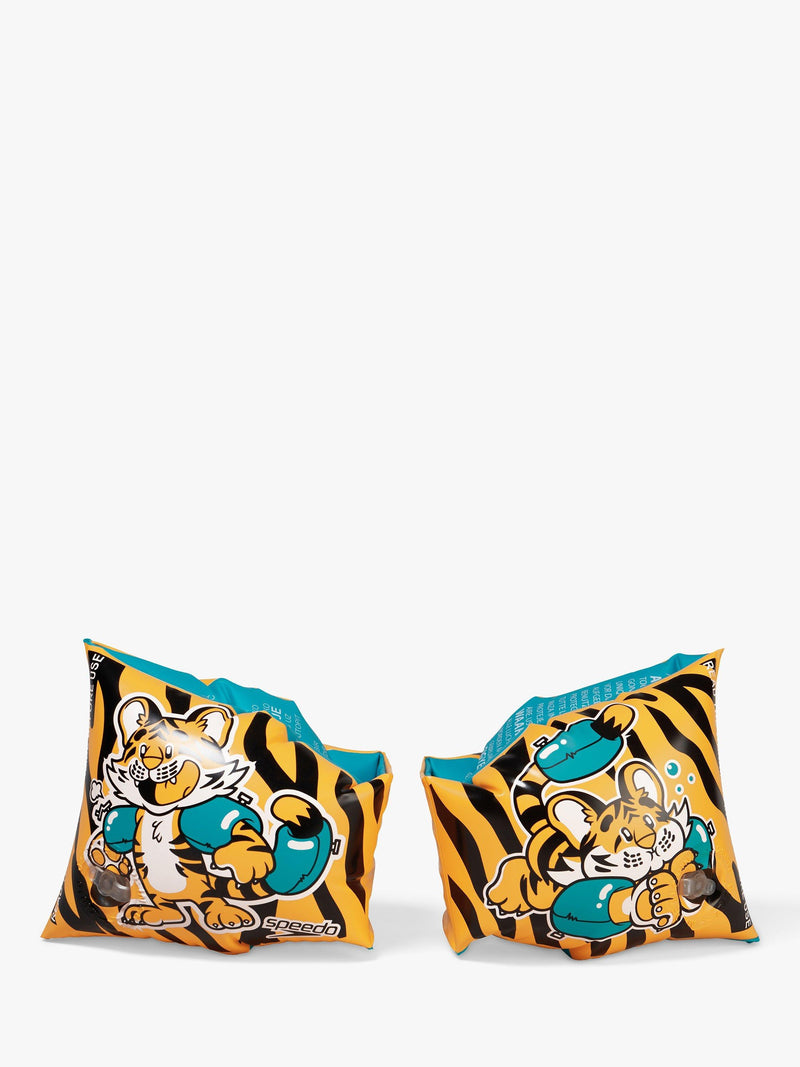Speedo Baby Tiger Armbands Orange Aqua - British product