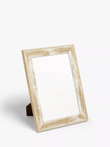 John Lewis John Lewis Rustic Wood-Effect Photo Frame, Natural- Buy online at McGrocer