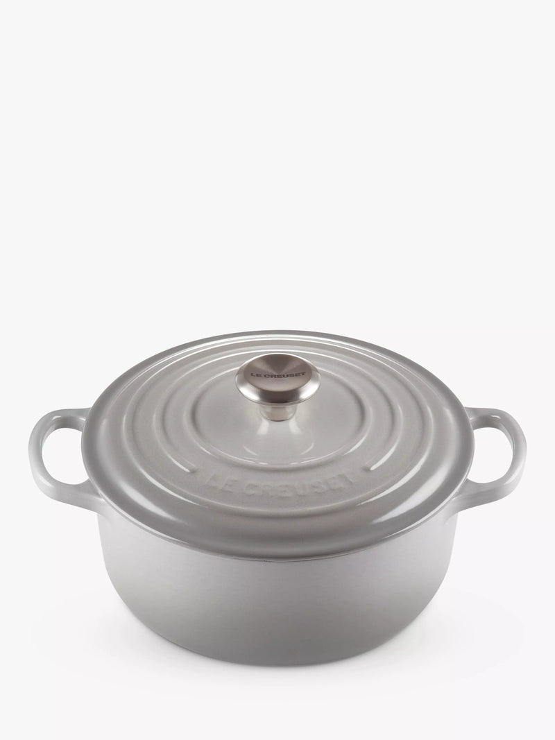 Le Creuset Signature Round Cast Iron Casserole Dish, UK version