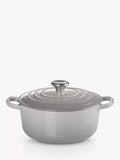 Le Creuset Signature Round Cast Iron Casserole Dish, UK version