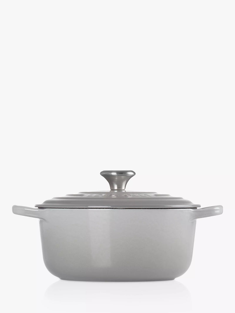 Le Creuset Signature Round Cast Iron Casserole Dish, UK version