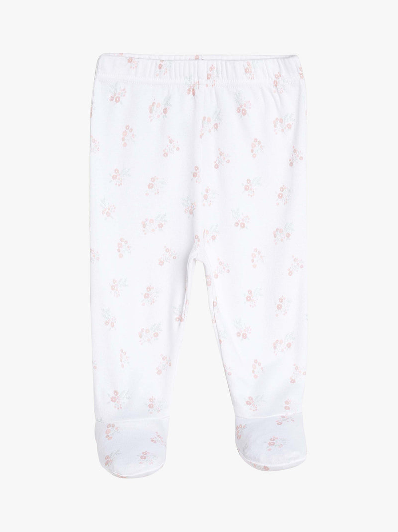 Mini Cuddles baby floral sleepsuits hat gloves set (British brand)
