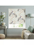 Laura Ashley Belvedere blackout roller blind peacock design 90x162cm (British brand)