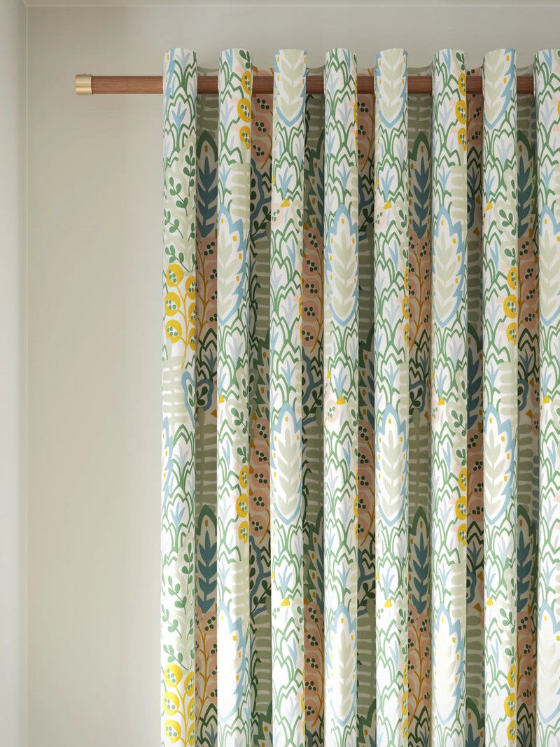 John Lewis Alva print blackout thermal curtains, imported from the UK