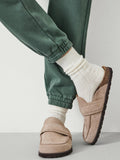 HUSH Murica Cashmere Blend Ribbed Socks, imported from the UK