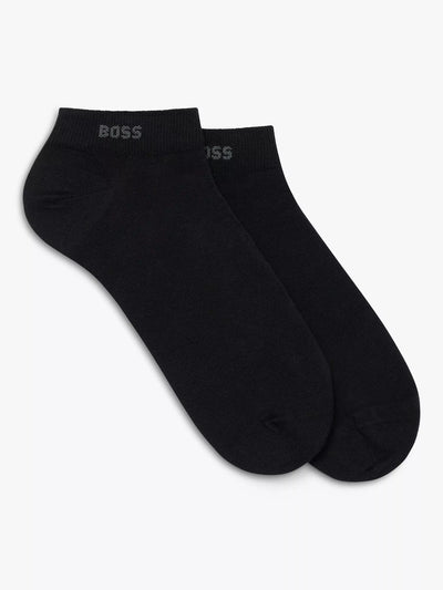 John Lewis HUGO BOSS BOSS Logo Trainer Socks Pack of 2- Buy online at McGrocer