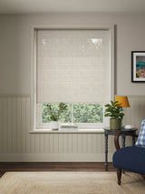 John Lewis John Lewis Linen Sheer Roller Blind Natural 210cm Drop- Buy online at McGrocer