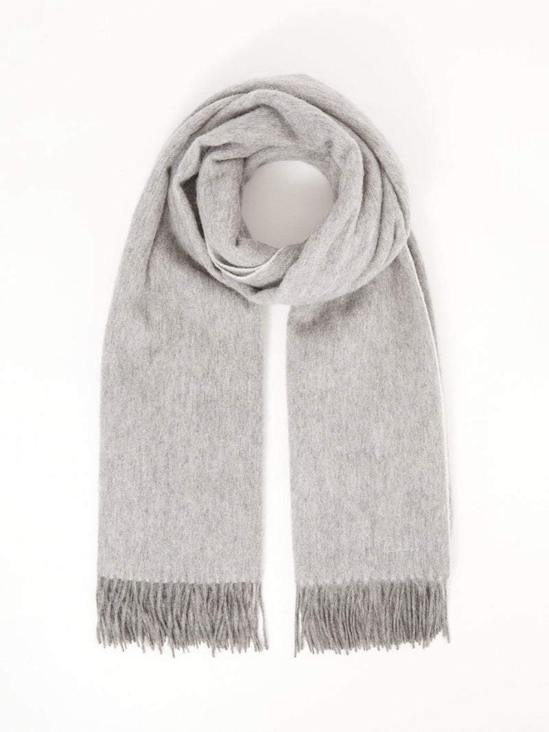 Reiss Picton wool rich scarf plain 70x180cm, imported from the UK