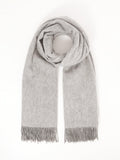 Reiss Picton wool rich scarf plain 70x180cm, imported from the UK