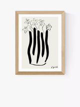 John Lewis EAST END PRINTS Hali Igwelaezoh Abstract Vase Framed Print 60x80cm- Buy online at McGrocer