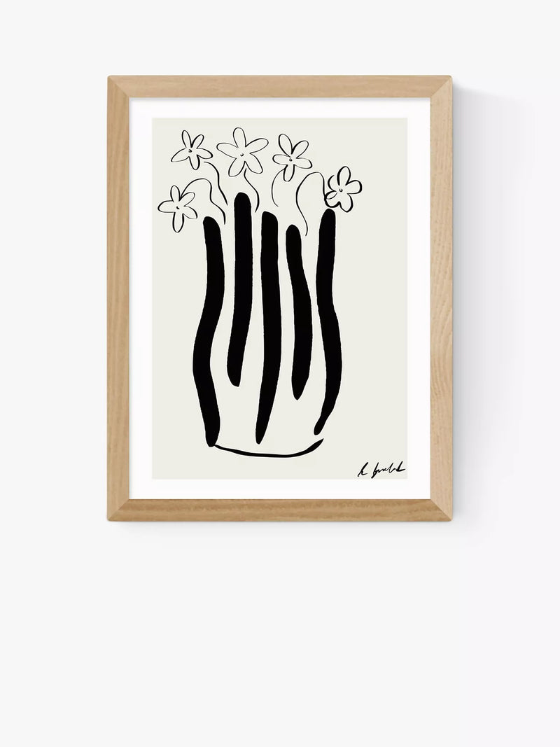 EAST END PRINTS Abstract Vase print 60x80cm - British product