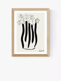EAST END PRINTS Abstract Vase print 60x80cm - British product