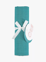 John Lewis From Babies with Love Waves Of Joy Baby Shawl, Teal, 120 x 120cm- Buy online at McGrocer