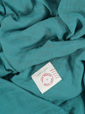 From Babies with Love baby shawl teal 120x120cm, imported from the UK