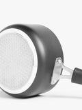 John Lewis aluminium non-stick saucepan with glass lid, grey - British product